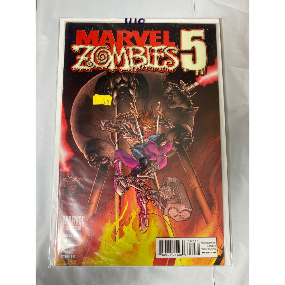 Marvel Zombies 5 #2 Comic Book Fred Van Lente Kano Greg Land Marvel Comics 2010